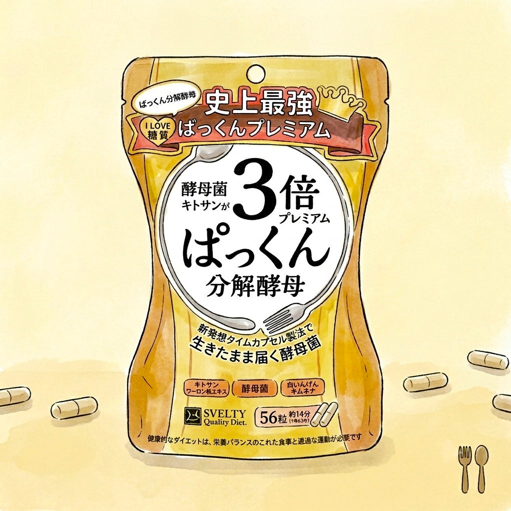 🇯🇵日本SVELTY/三倍分解酵母56粒