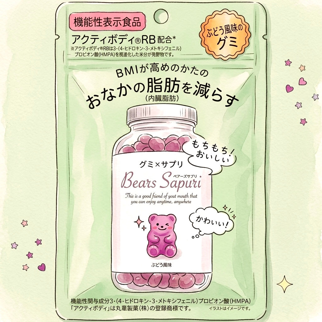 小熊消脂軟糖