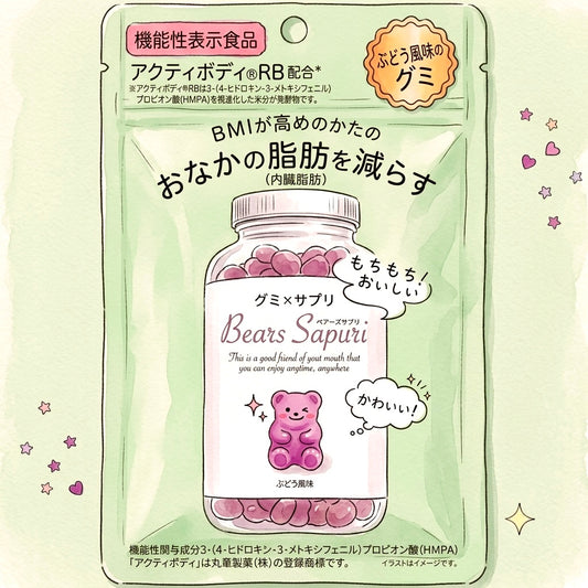 小熊消脂軟糖