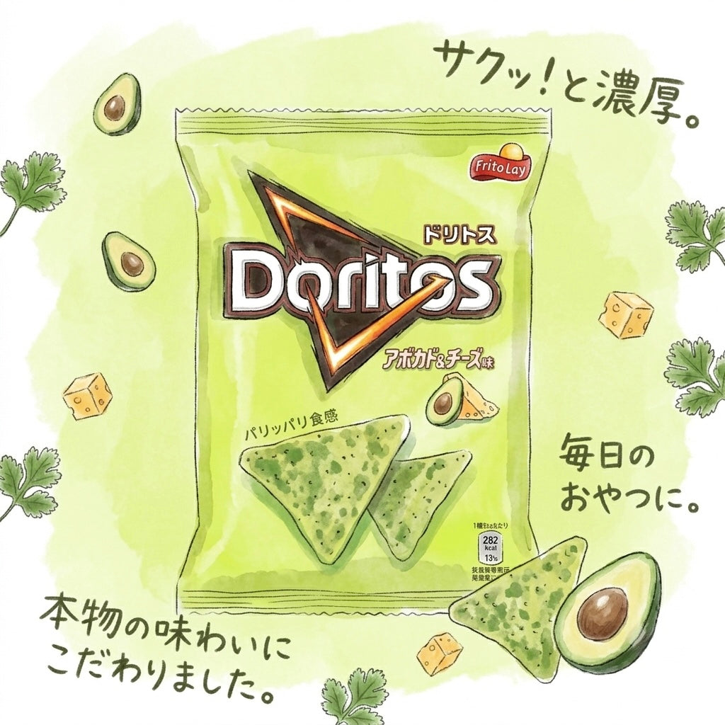 🇯🇵限定！！酪梨-多利多滋