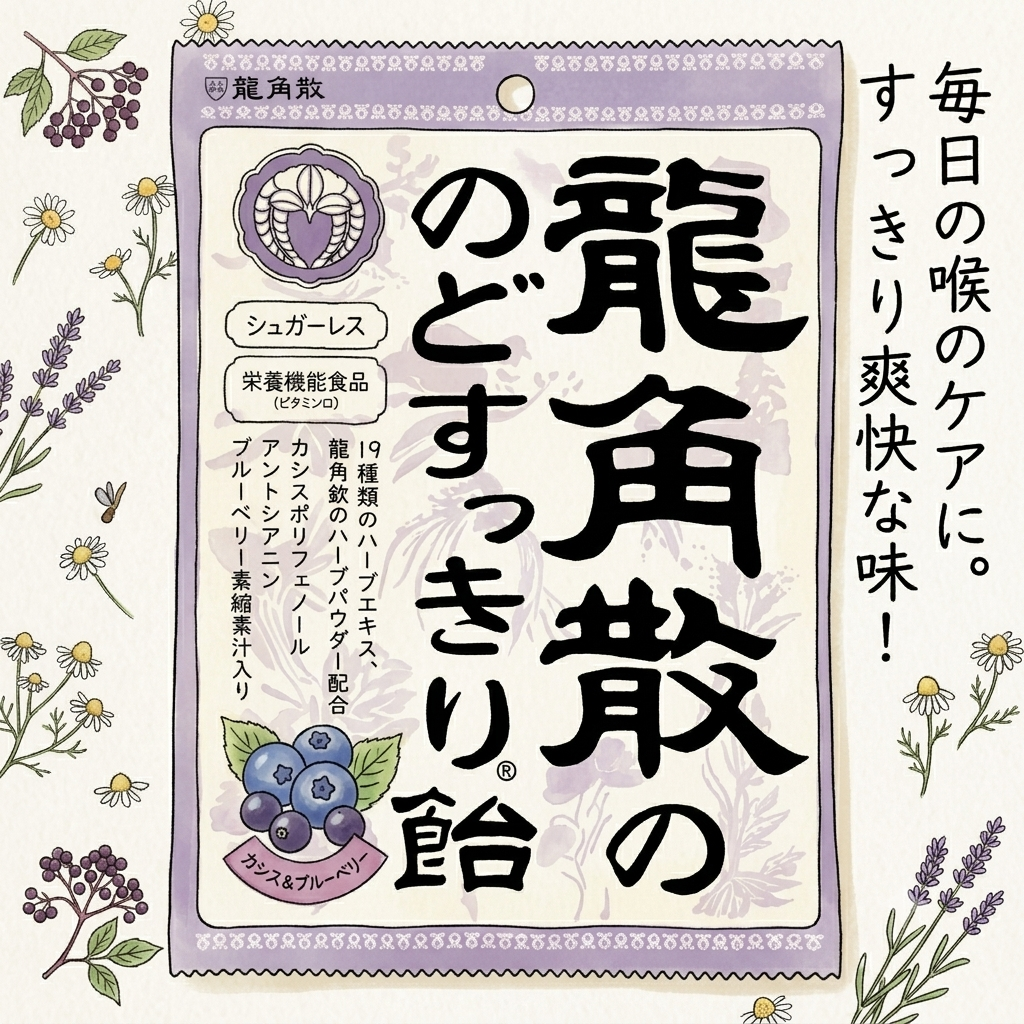 藍莓口味-龍角散
