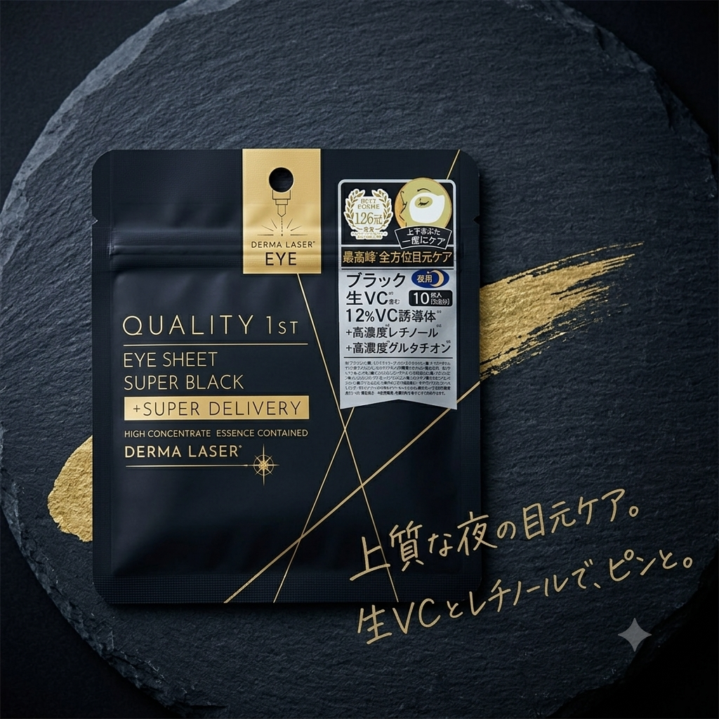 【日本熱銷】QUALITY 1st超導VC+視黃醇 極效